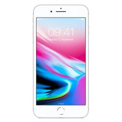 Apple iPhone 8 Plus 64GB Silver, class A-, used, warranty 12 months, VAT cannot be deducted
