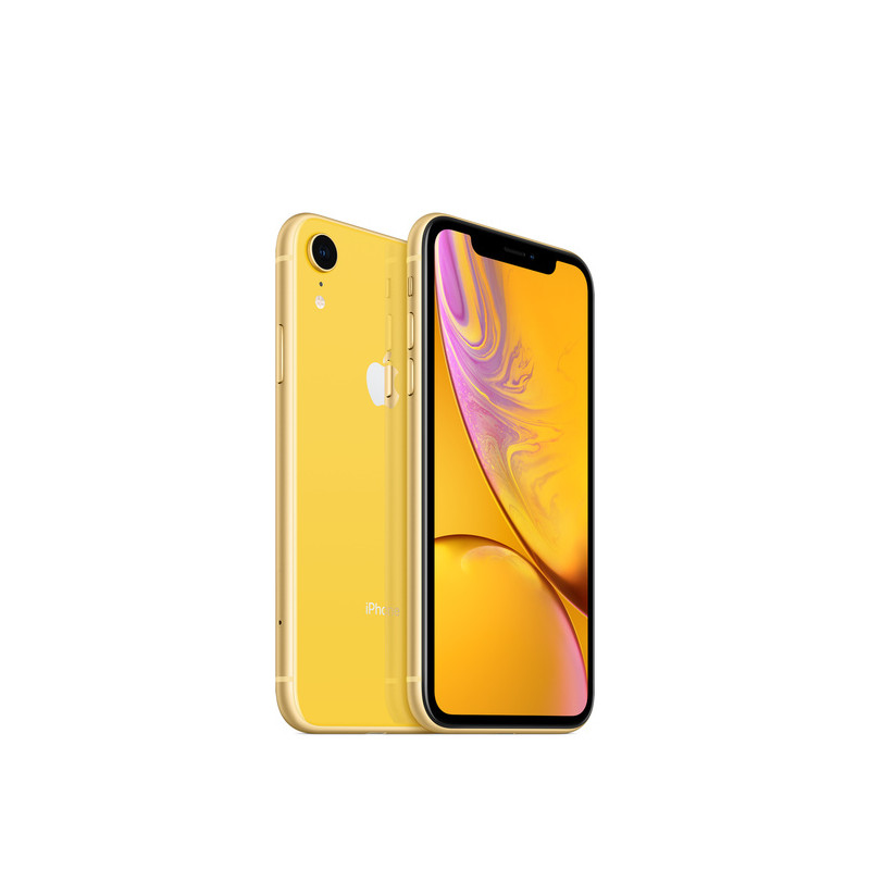 Apple iPhone XR 256GB Yellow, class A-, used, warranty 12 months, VAT cannot be deducted