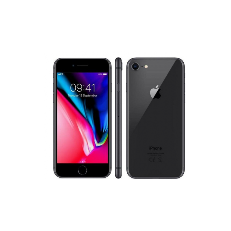 Apple iPhone 8 64GB Gray, class B, used, warranty 12 months, VAT cannot be deducted